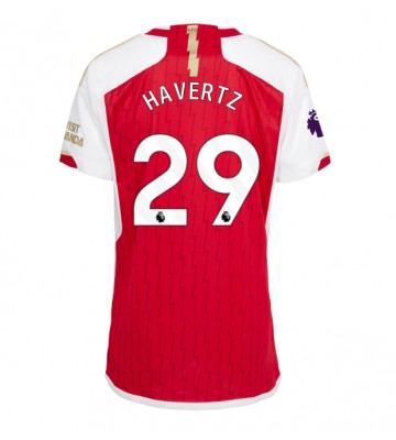 Arsenal Kai Havertz #29 Replica Home Stadium Shirt for Women 2023-24 Short Sleeve